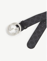 Thumbnail for your product : Gucci Supreme GG-embossed leather belt