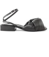 Thumbnail for your product : Vic Matié Black Nappa Sandals