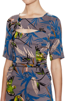 Thumbnail for your product : Tracy Reese Peek-A-Boo Silk Cutout Dress