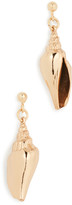 Thumbnail for your product : Tohum Colubra Shell Earrings