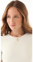 Thumbnail for your product : Gorjana Alphabet Coin Necklace