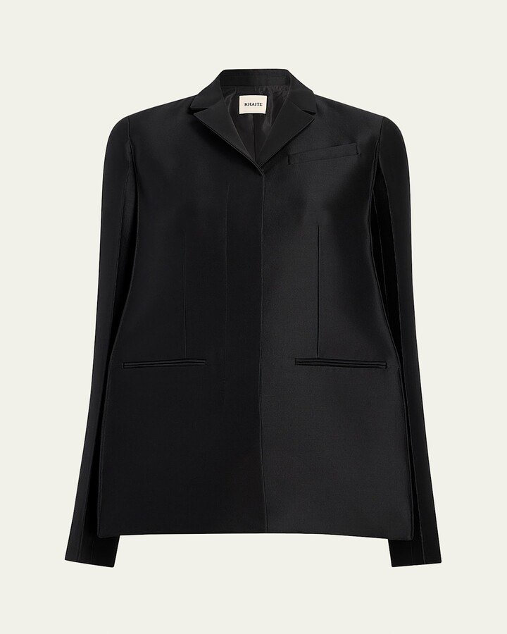 KHAITE Crittan Single-Breasted Jacket