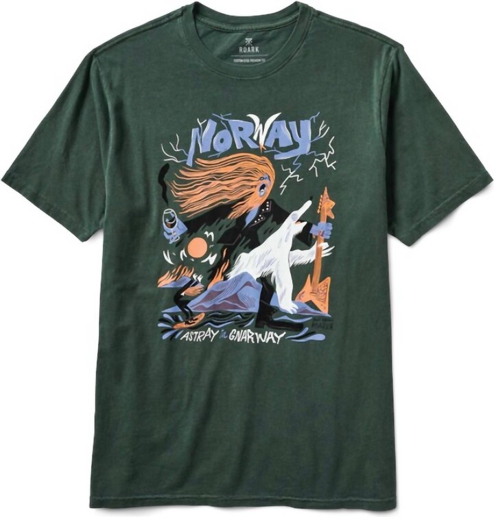 ROARK Men's Gnarway Premium Tee In Tundra