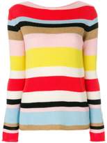 Etro striped fitted sweater 