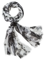 Thumbnail for your product : Merona Floral Scarf - Black/White