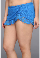 Thumbnail for your product : Becca by Rebecca Virtue Plus Size See It Through Skirted Bottom