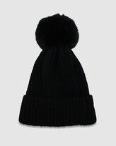 Thumbnail for your product : Morgan & Taylor Women's Black Beanies - Lula Beanie