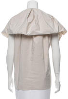 Thumbnail for your product : Lanvin Pleated Sleeveless Top