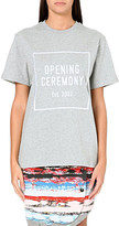 Thumbnail for your product : Opening Ceremony Logo-embroidered cotton-jersey t-shirt