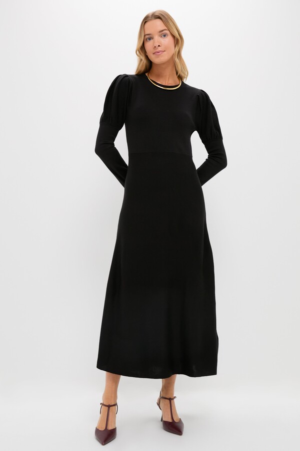 Pomander Place Black Brielle Sweater Dress