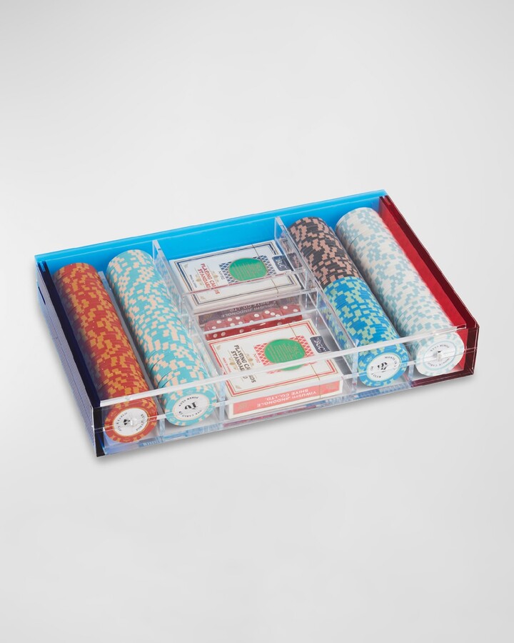 Dylan Acrylic Poker Set