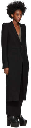 Rick Owens Black Neue Tailored Coat