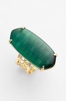 Thumbnail for your product : Kendra Scott 'Kennedy' Oval Stone Openwork Ring