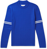 Thumbnail for your product : Maison Margiela Striped Wool Sweater