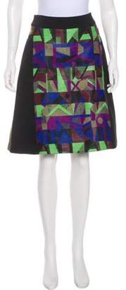 Creatures of the Wind Patterned A-Line Skirt Black Patterned A-Line Skirt