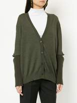 Thumbnail for your product : Ports 1961 Slit Sleeve Knitted Cardigan