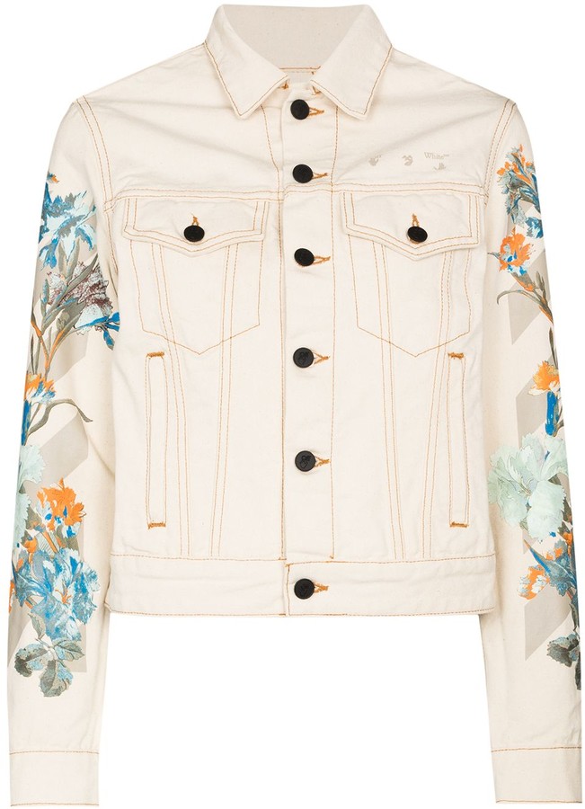 off white denim jacket womens