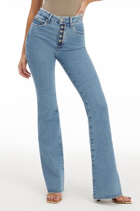 Good American Women's Flare Jeans | Shop the world's largest 