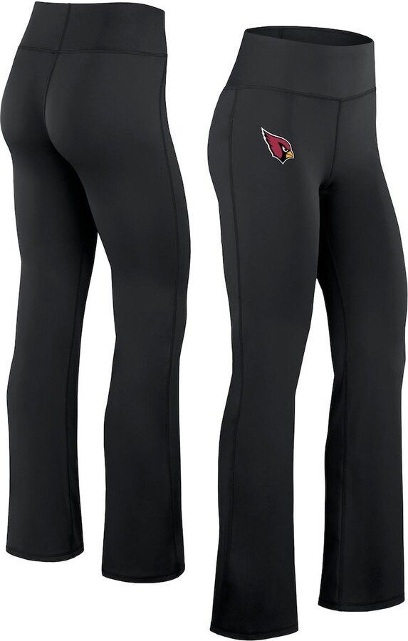 Fanatics Women's Black Arizona Cardinals Maxed Out Flare Leggings