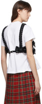 Thumbnail for your product : Noir Kei Ninomiya Black Faux-Leather Bow Harness