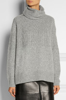 Thumbnail for your product : The Row Carrington cashmere and silk-blend sweater