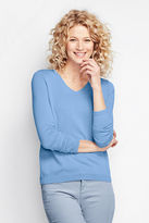 Thumbnail for your product : Lands' End Women's Supima V-neck Sweater
