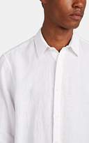 Thumbnail for your product : Theory Men's Murray Slub Linen Shirt - White