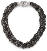 Thumbnail for your product : ABS by Allen Schwartz Smoke and Mirrors Braided Chain Necklace