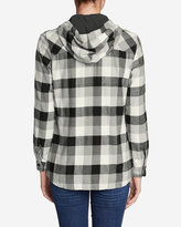 Thumbnail for your product : Eddie Bauer Women's Stine's Favorite Flannel Hooded Shirt Jacket