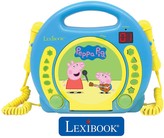 Thumbnail for your product : Lexibook Peppa Pig Cd Player With 2 Mics