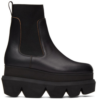 livv platform chelsea boot