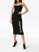 Thumbnail for your product : Off-White Sleeveless Bodycon Midi Dress