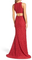 Thumbnail for your product : Mac Duggal Women's Cutout Lace Gown