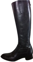 Thumbnail for your product : Santoni Grey Leather Boots