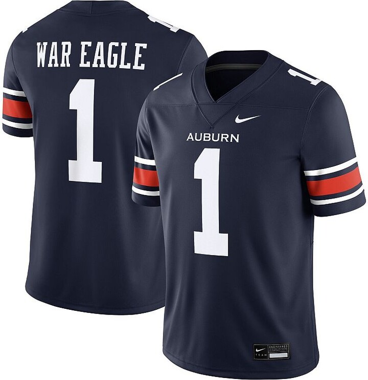 Men's Nike Navy Auburn Tigers Home Football Game Jersey