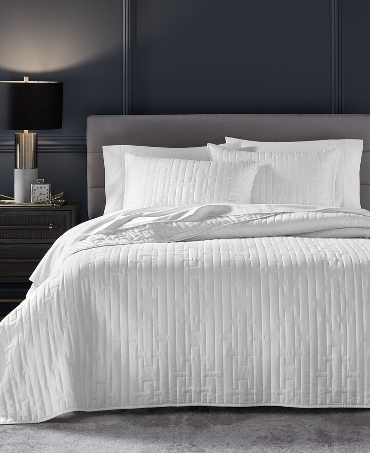 Hotel Collection Chain Links Coverlet Set, King, Exclusively at Macy's