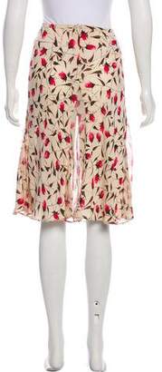 Diane von Furstenberg Knee-Length Silk Skirt