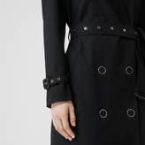 Thumbnail for your product : Burberry Press-stud Detail Cotton Gabardine Trench Coat