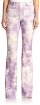 Thumbnail for your product : Michael Kors Suede Tie-Dye Pants