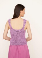 Thumbnail for your product : Vince Textured Square Neck Camisole