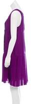 Thumbnail for your product : Derek Lam Pleated Silk Dress