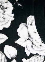 Thumbnail for your product : Topman Black Floral Printed Neck Sweatshirt