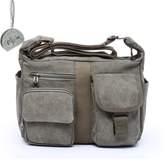 Thumbnail for your product : Micom Vintage Multi Pocket Canvas Messenger Cross Body Bag for Women,men