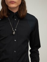 Thumbnail for your product : Alexander McQueen Skull & Snake Long Chain Necklace