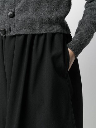 Comme des Garçons Comme des Garçons Full Wool Midi Skirt