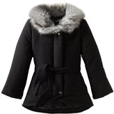 Thumbnail for your product : Amy Byer Girls 7-16 Quilted Coat With Collar