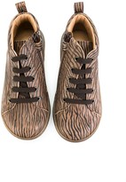 Thumbnail for your product : Pépé Zebra Print Hi-Top Sneakers