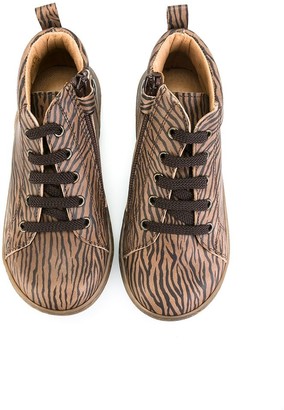 Pépé Zebra Print Hi-Top Sneakers