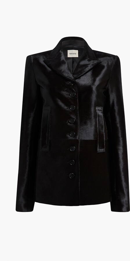 Saraphina Jacket in Chocolate Haircalf