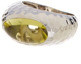 Thumbnail for your product : Roberto Coin Sterling Silver Capri Lemon Quartz Ring - Size 6.5